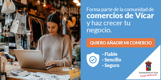 Forma parte de la comunidad comercios de Vícar