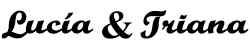 Lucía y Triana