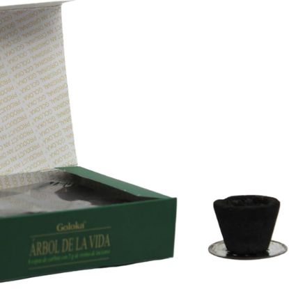 Imagen de Carboncillos Goloka con Resina Árbol de la Vida