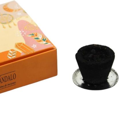 Imagen de Carboncillos Goloka con Resina  Palo Santo Y Sandalo